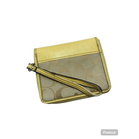 Vintage Coach Signature Wallet - Picture 2 of 3